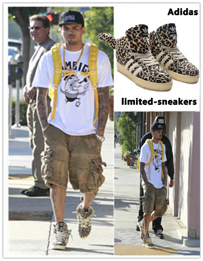 adidas originals x jeremy scott leopard tail sneakers